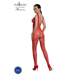 PE ECO Bodystocking BS012 red