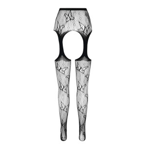 PE ECO Strumpfhose ouvert S001 black