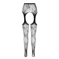 PE ECO Strumpfhose ouvert S001 black