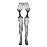 PE ECO Strumpfhose ouvert S001 white
