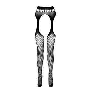 PE ECO Strumpfhose ouvert S002 black