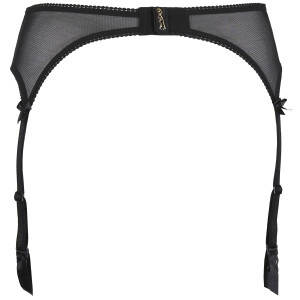 V-9882 garter belt black-red