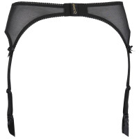 V-9882 garter belt black-red