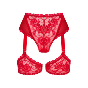 OB Belovya garter panties red