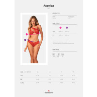 OB Atenica 2pcs set red
