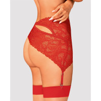 OB Atenica garter belt red