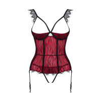 OB Denissa corset & thong red