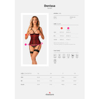 OB Denissa corset & thong red