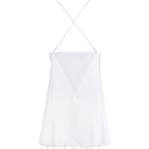 V-10459 babydoll & string white
