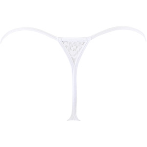 V-10459 babydoll & string white
