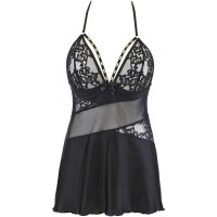 V-10479 babydoll & string black