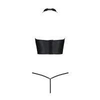 PE Genevia 2pcs set with open bra black
