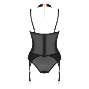 OB Brasica corset & panties black