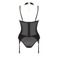OB Brasica corset & panties black
