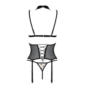 PE Dominica corset & thong beige