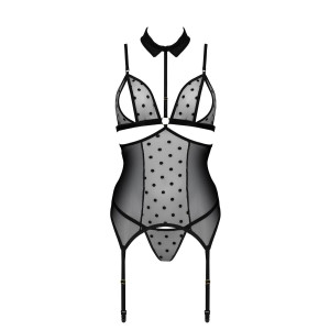 PE Dominica corset & thong black