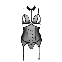PE Dominica corset & thong black