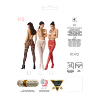 PE S015 Strumpfhose open (ouvert tights) black