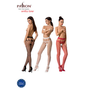 PE S021 Strumpfhose open (ouvert tights) black