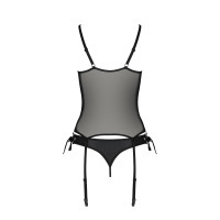 PE Nessy corset & thong black