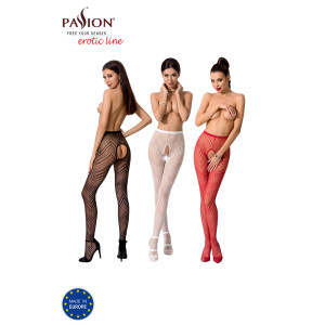PE S010 Strumpfhose open (ouvert tights) black