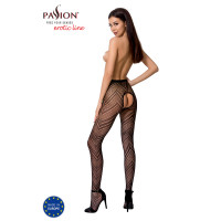 PE S010 Strumpfhose open (ouvert tights) black