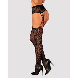 OB Garter stockings S821 black