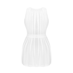 OB Heavenlly peignoir white