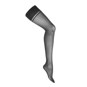 KO S004 stockings black 20den