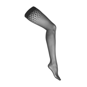 KO S006 stockings black 20den