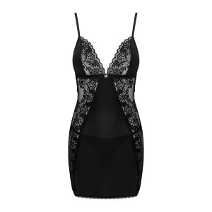 OB Maderris chemise & thong black