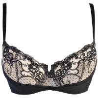 V-10521 bra black-beige