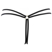 V-10698 string ouvert black