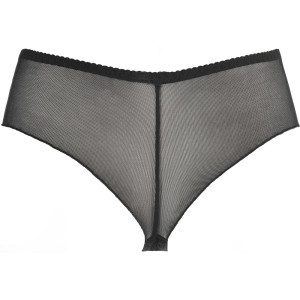 V-10555 string schwarz-beige