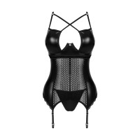 OB Norides corset & thong black