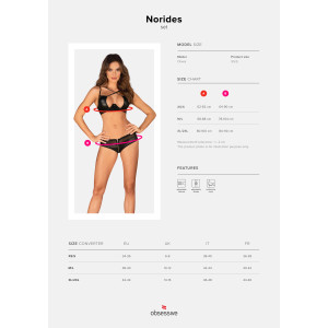 OB Norides 2pcs set black