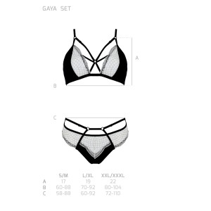AV Sagaya 2pcs set black