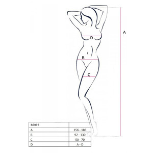 PE BS098 Bodystocking black