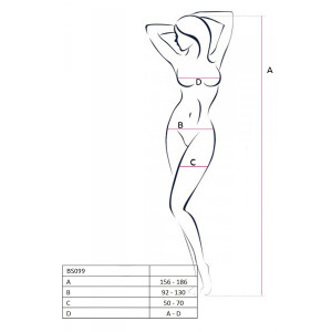 PE BS099 Bodystocking black