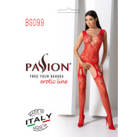 PE BS099 Bodystocking red