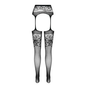 PE S029 Strumpfhose open (ouvert tights) white