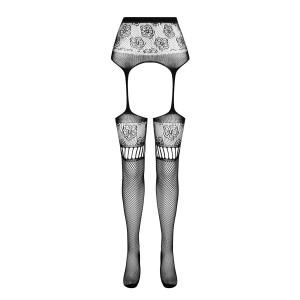 PE S030 Strumpfhose open (ouvert tights) white