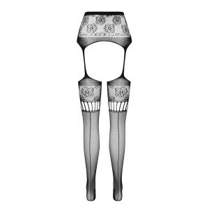 PE S030 Strumpfhose open (ouvert tights) white