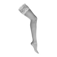 KO H029 hold ups white 20den