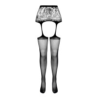 PE S028 Strumpfhose open (ouvert tights) black