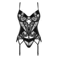 BN Leonela corset & thong black