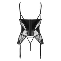 BN Leonela corset & thong black S/M
