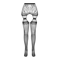 PE S027 Strumpfhose open (ouvert tights) red