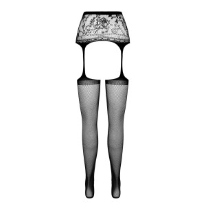 PE S028 Strumpfhose open (ouvert tights) red