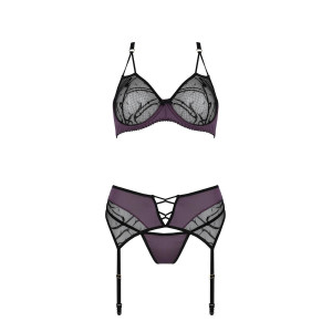 CA Marietta 3pcs set black-purple